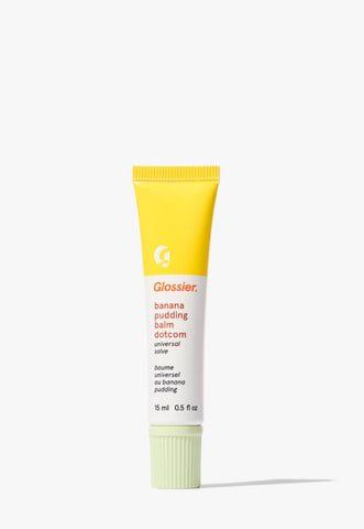 Glossier Balm Dotcom Banana Pudding: Creamy banana with a custard tint.