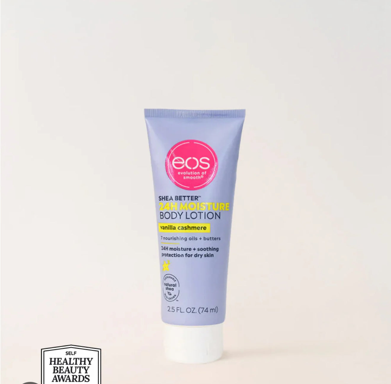 Eos Vanilla Cashmere Travel Size Body Lotion