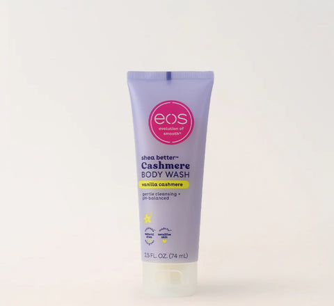 Eos travel size body wash vanilla cashmere