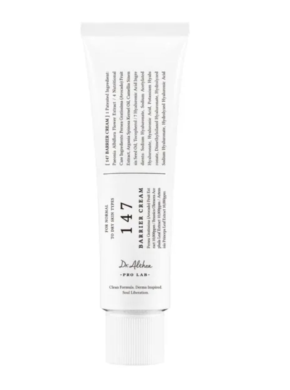 Dr.Althea 147 Barrier Cream | Daily Skin Barrier Care | Deep Hydrating with Hyaluronic Acid & Ceramides | Korean Vegan Skincare for All Skin Types | 1.7 Fl Oz
