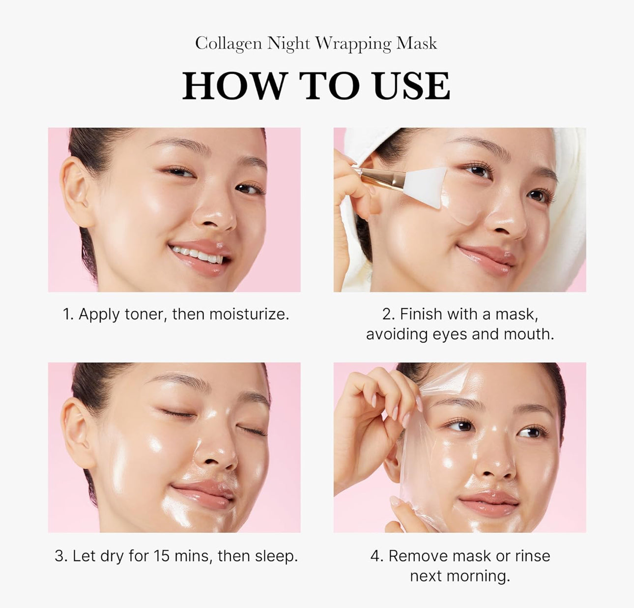 Medicube Collagen Overnight Wrapping Peel Off Facial Mask