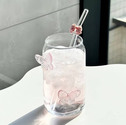 Butterfly Cup glass