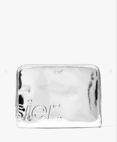 Glossier (Limited Edition) Chrome Beauty Bag