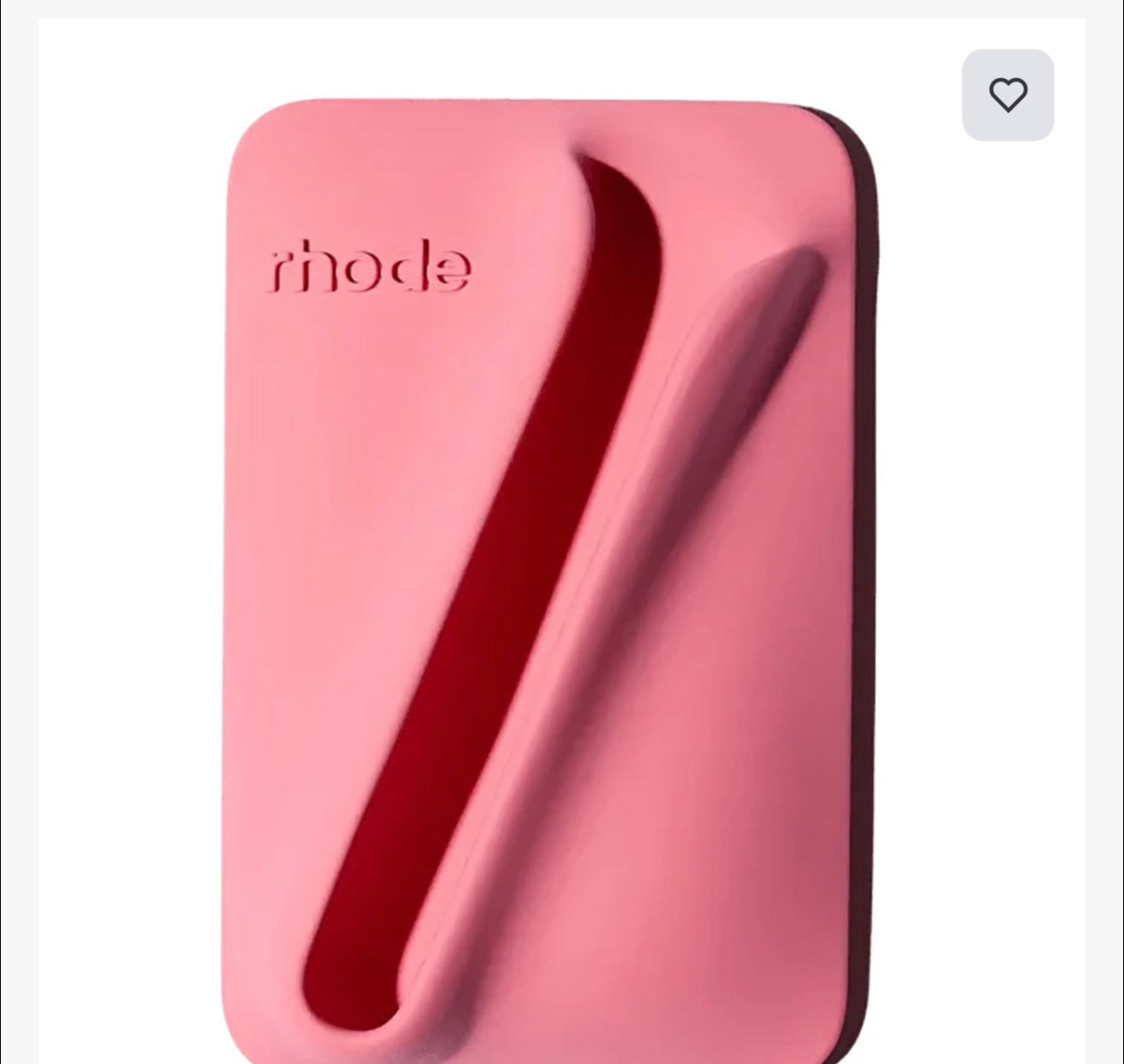 Rhode snap-on lip case (no case) sweet pea