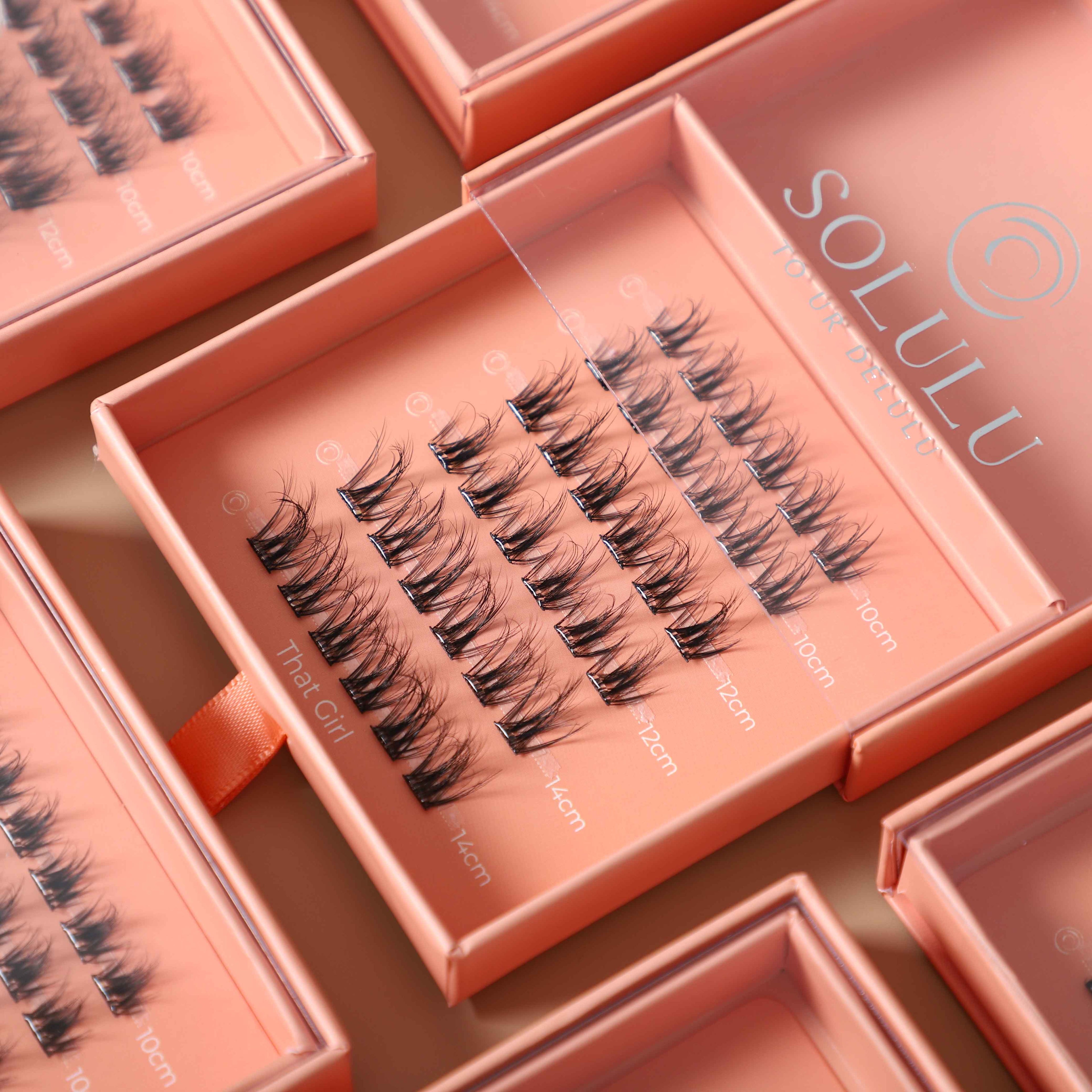 Solulu Pre-Glue Lashes Clusters - That Girl