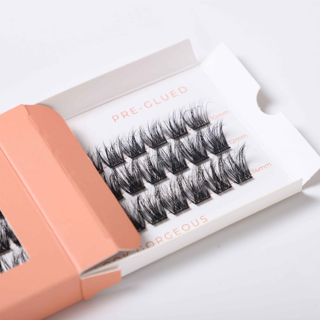 Solulu Pre-Glue Lashes Clusters - Cloud Nine old packaging