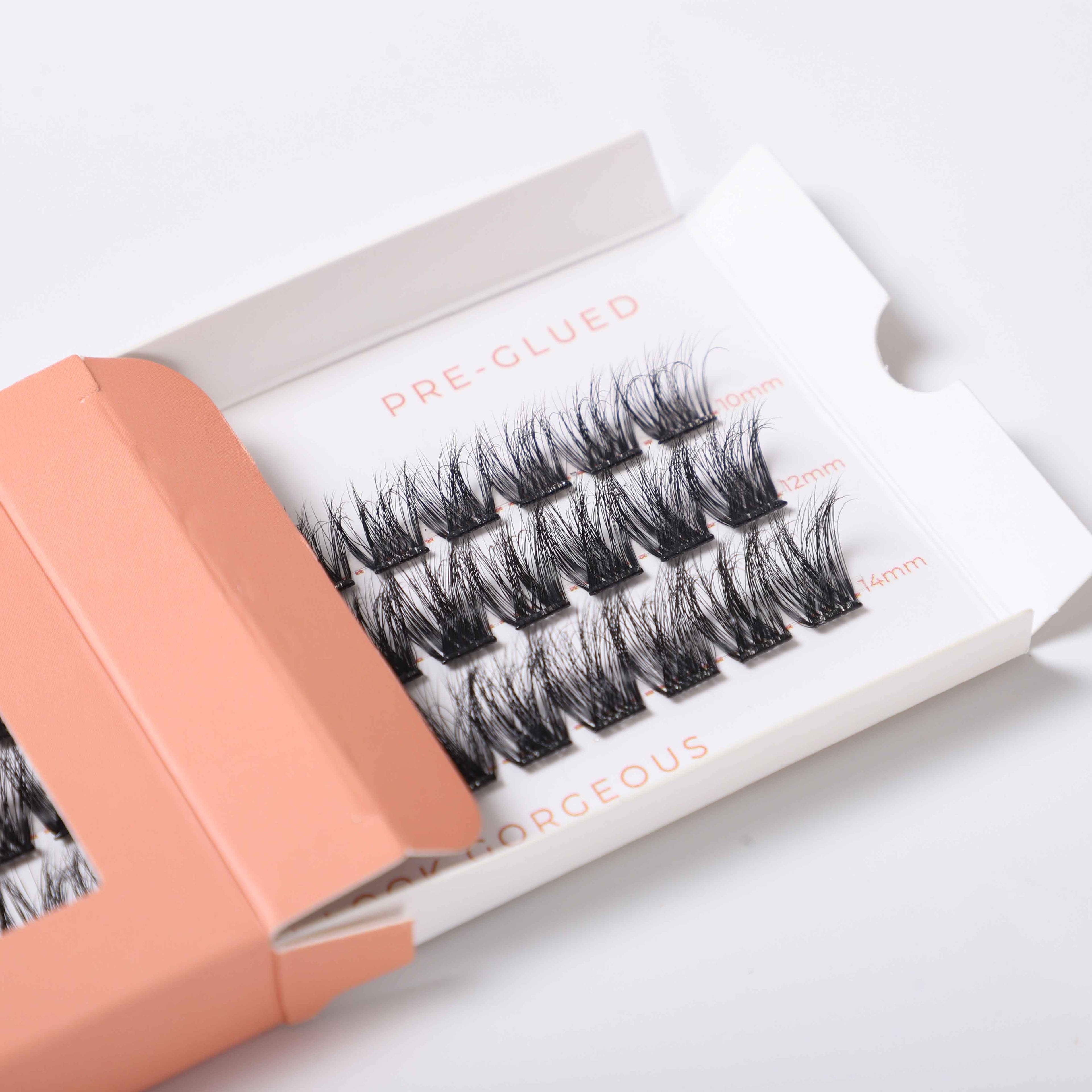 Solulu Pre-Glue Lashes Clusters - Cloud Nine
