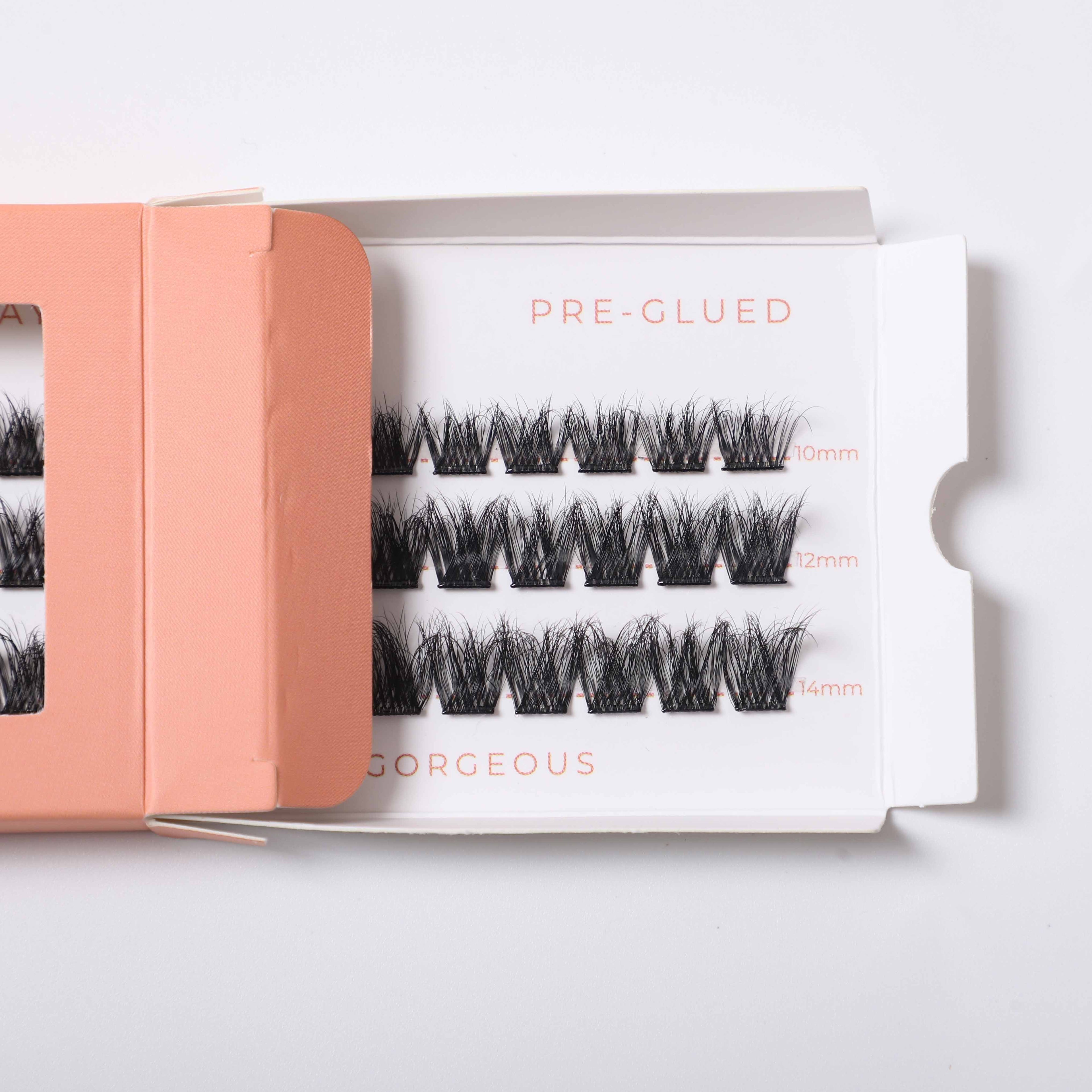 Solulu Pre-Glue Lashes Clusters - Cloud Nine