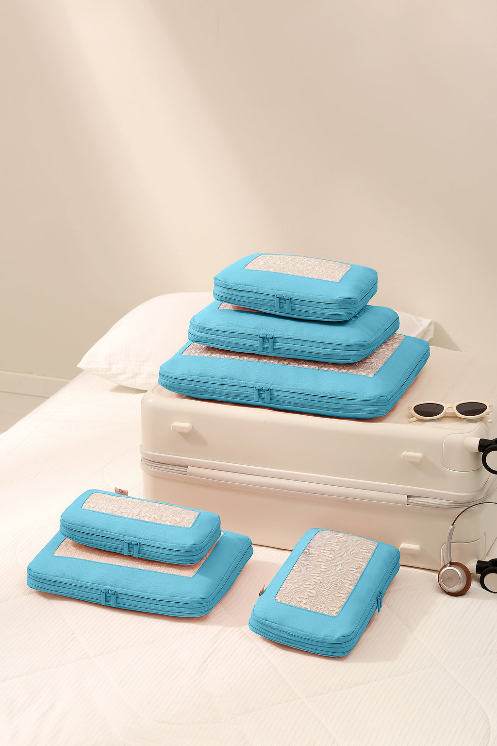 Keep it Together Packing Cubes - Aquamarine