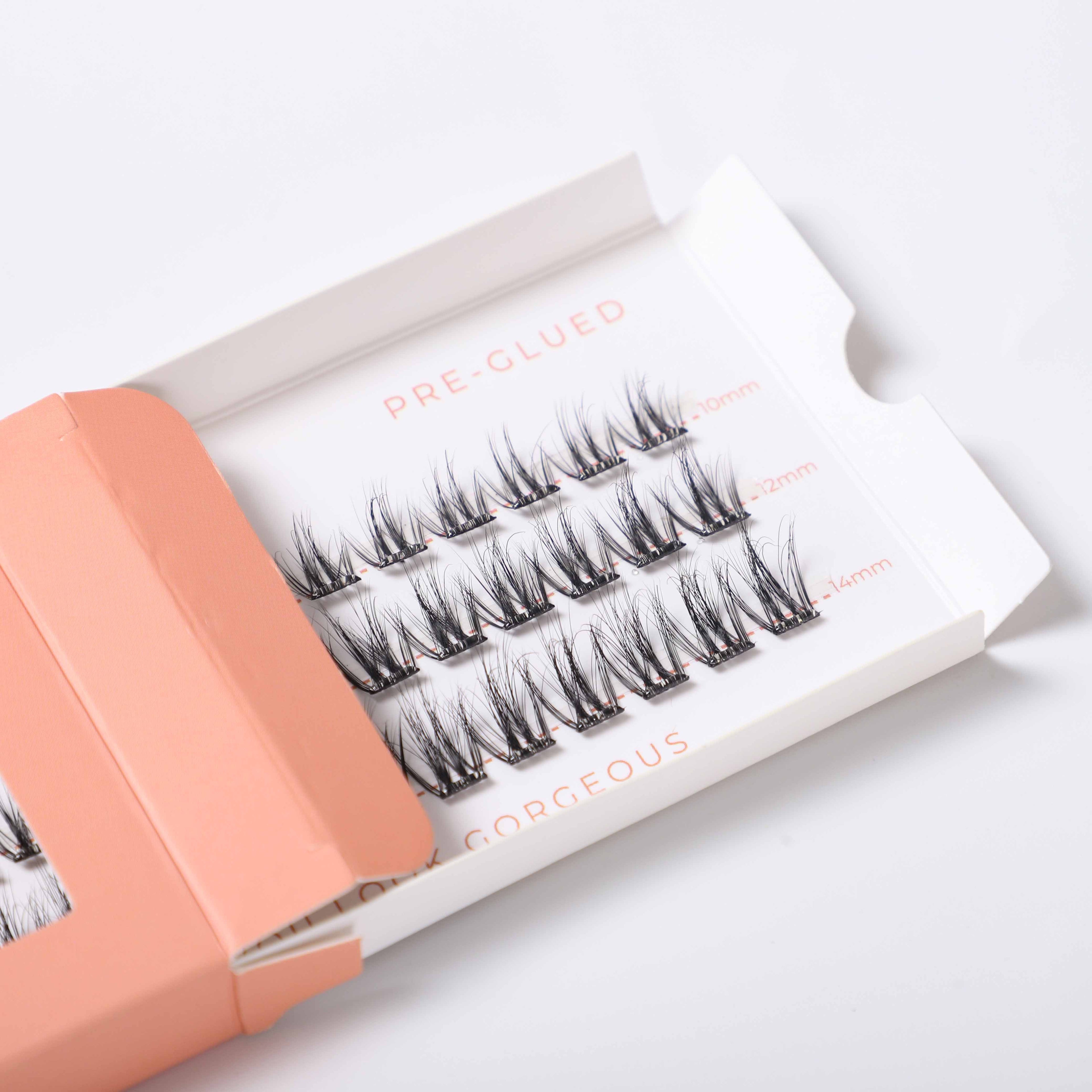 Solulu Pre-Glue Lashes Clusters - That Girl