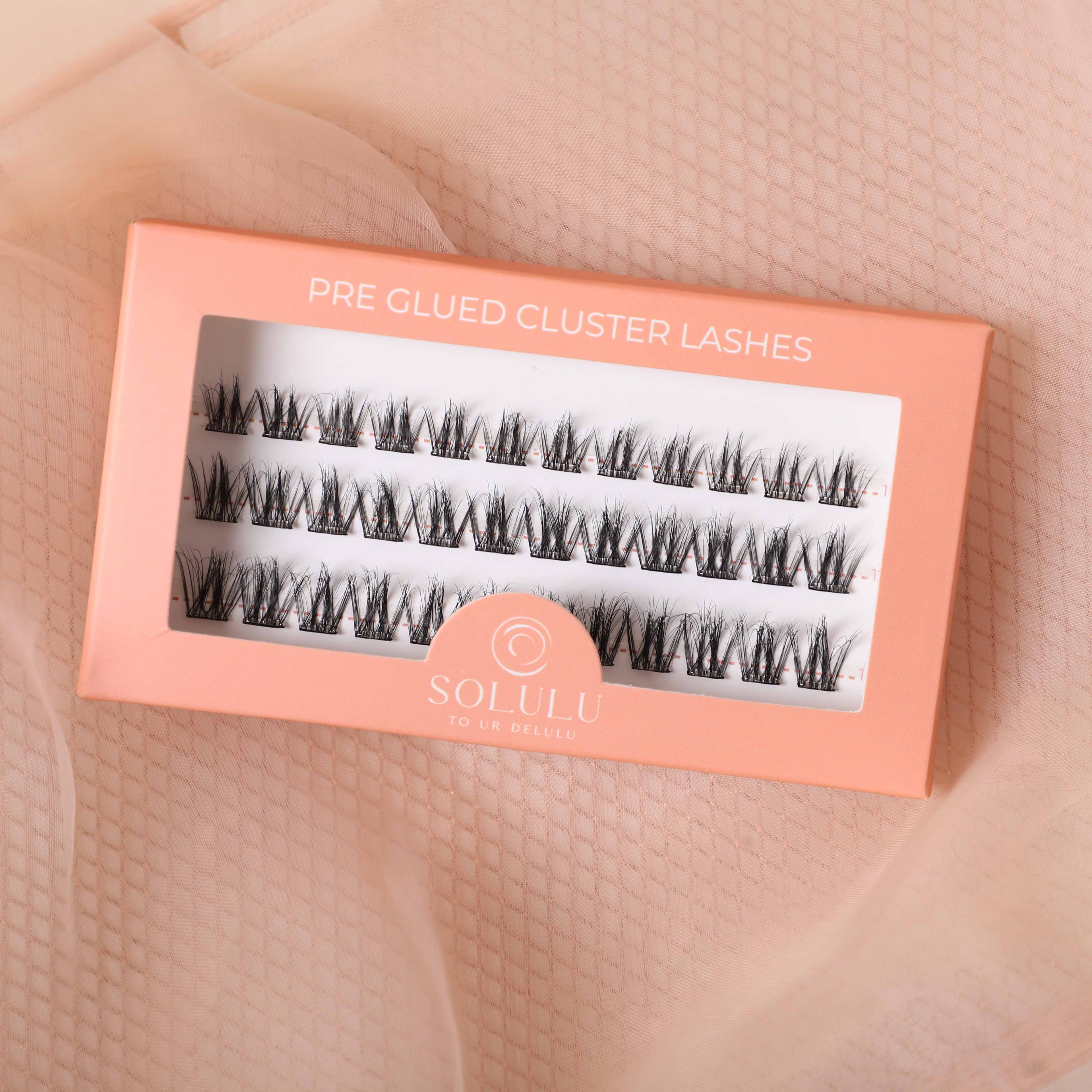 Solulu Pre-Glue Lashes Clusters - That Girl