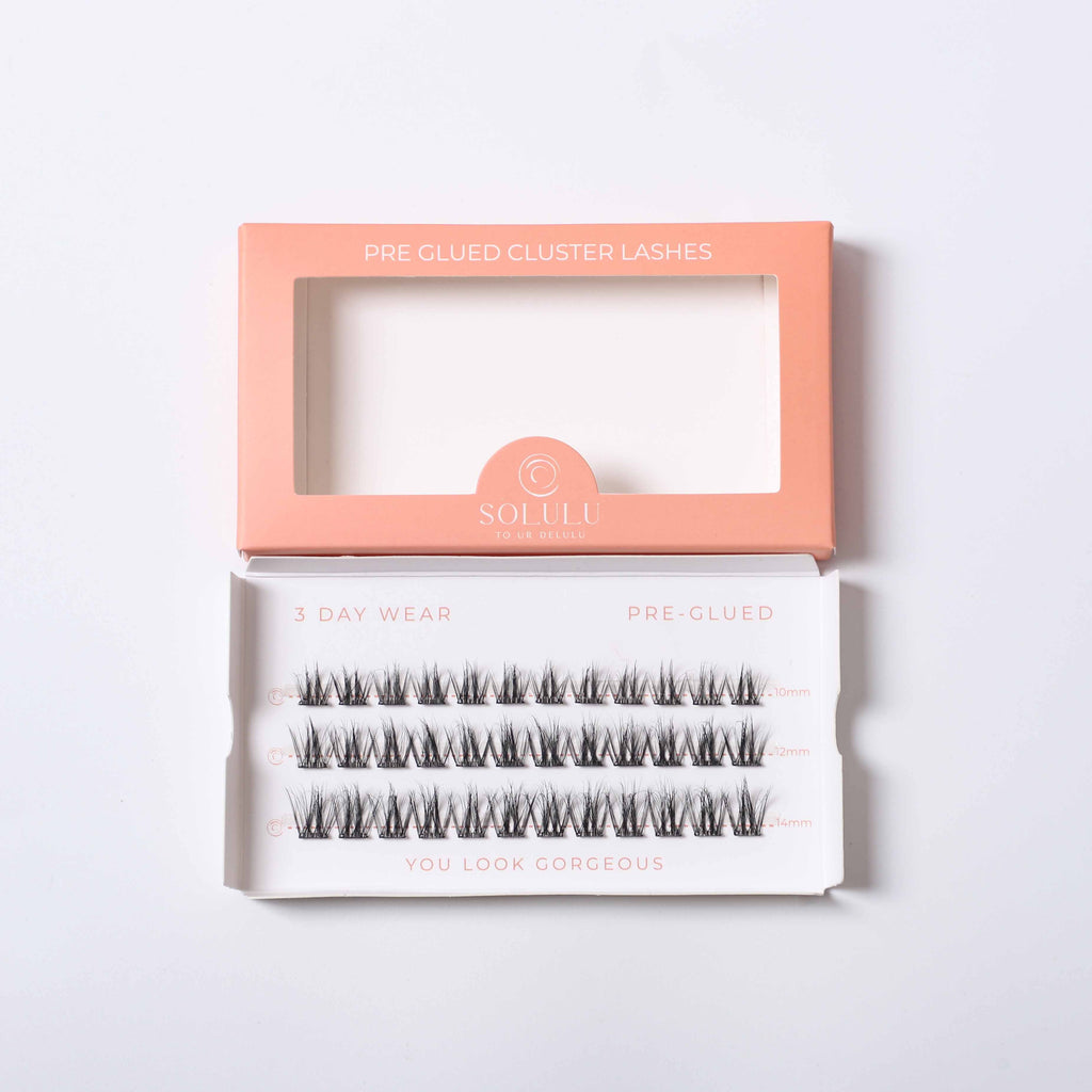 Solulu Pre-Glue Lashes Clusters - That Girl