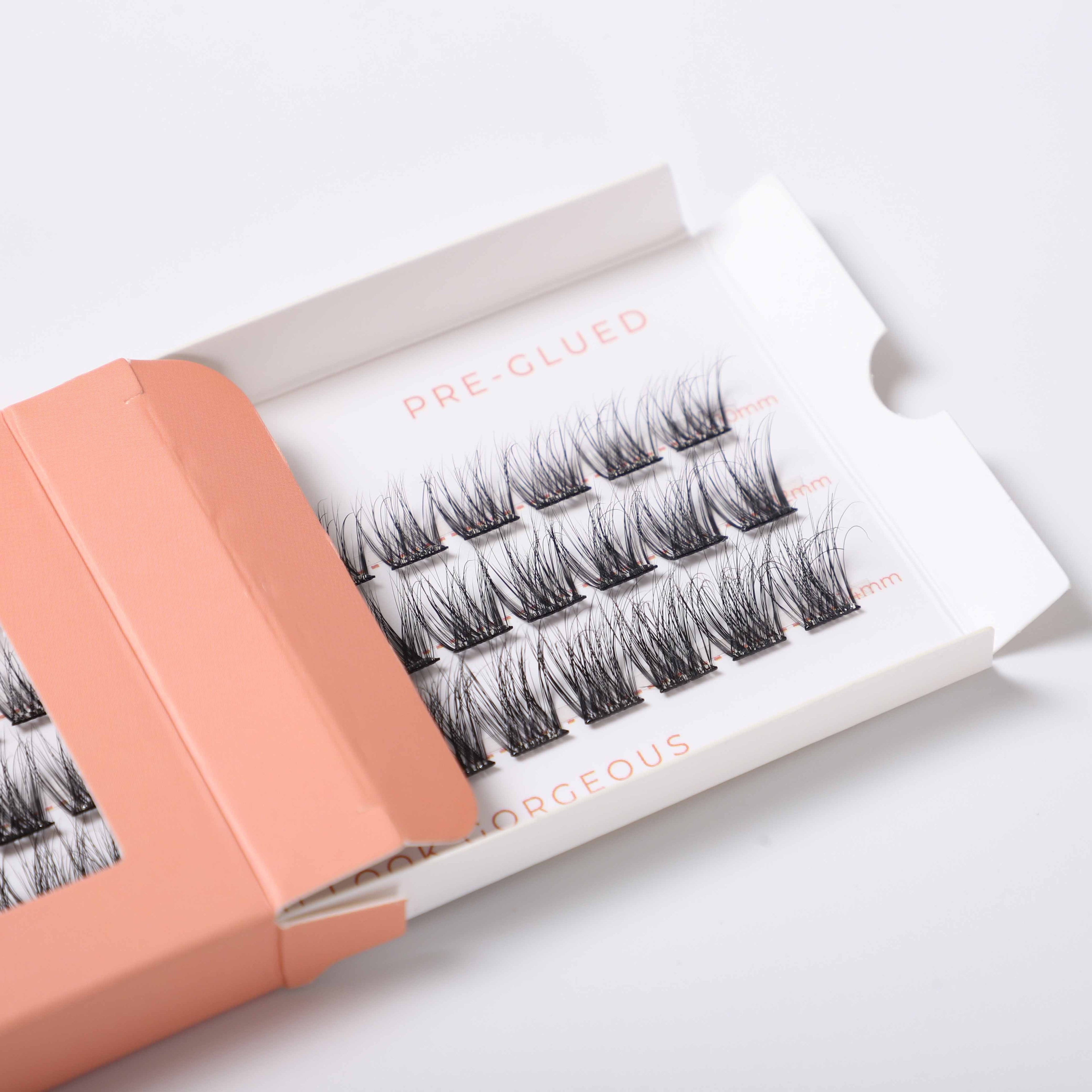 Solulu Pre-Glue Lashes Clusters - Pretty Privilege