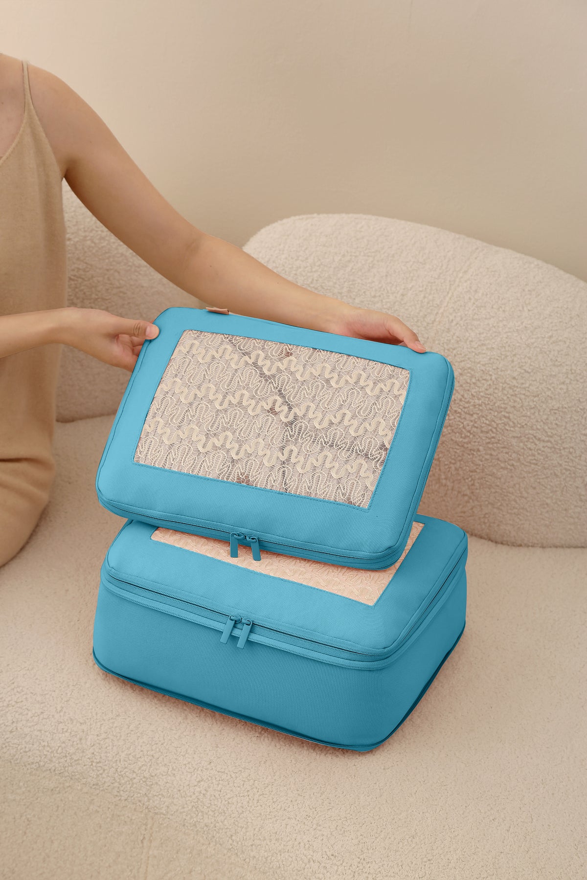 Keep it Together Packing Cubes - Aquamarine