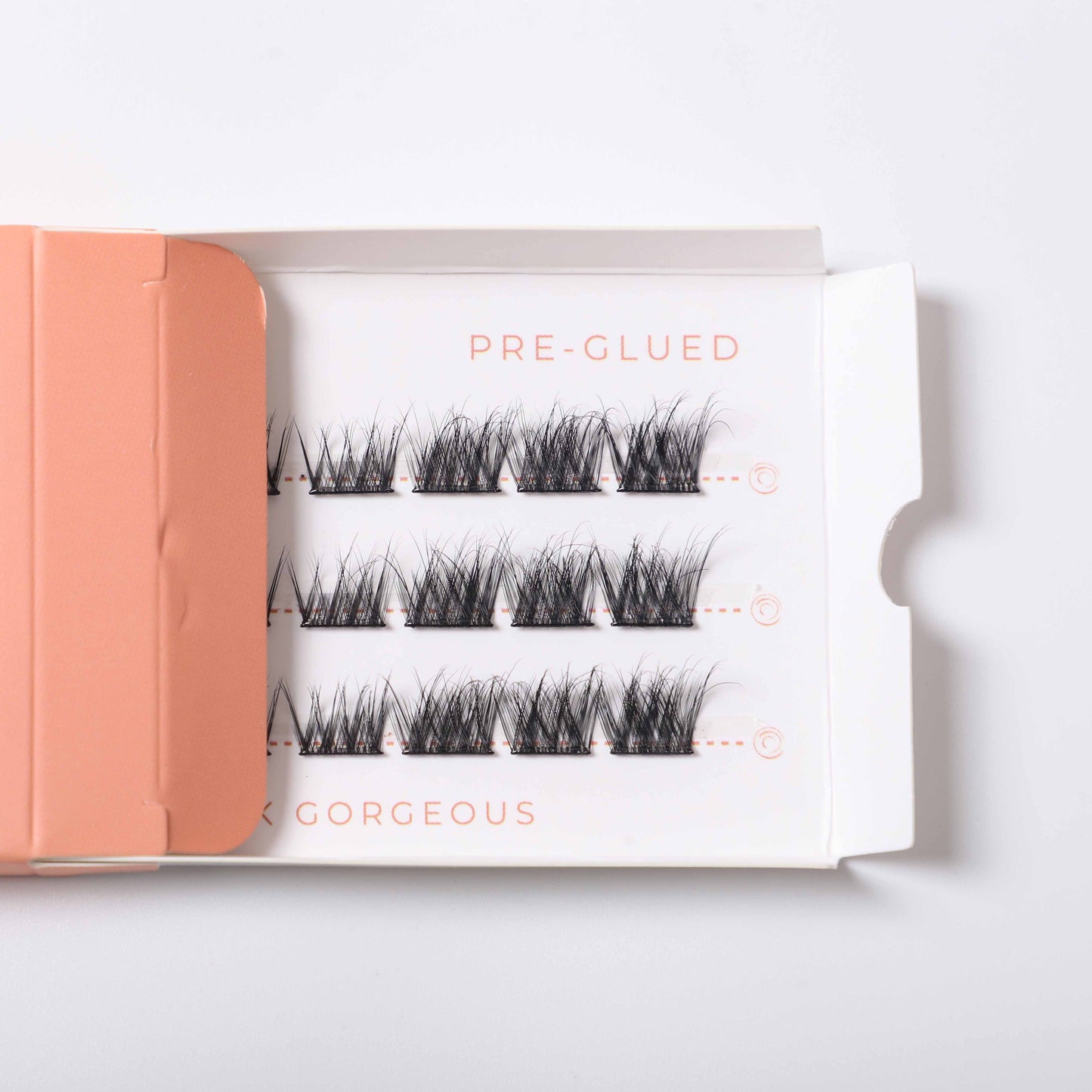 Solulu Pre-Glue Lashes Clusters - No Filter