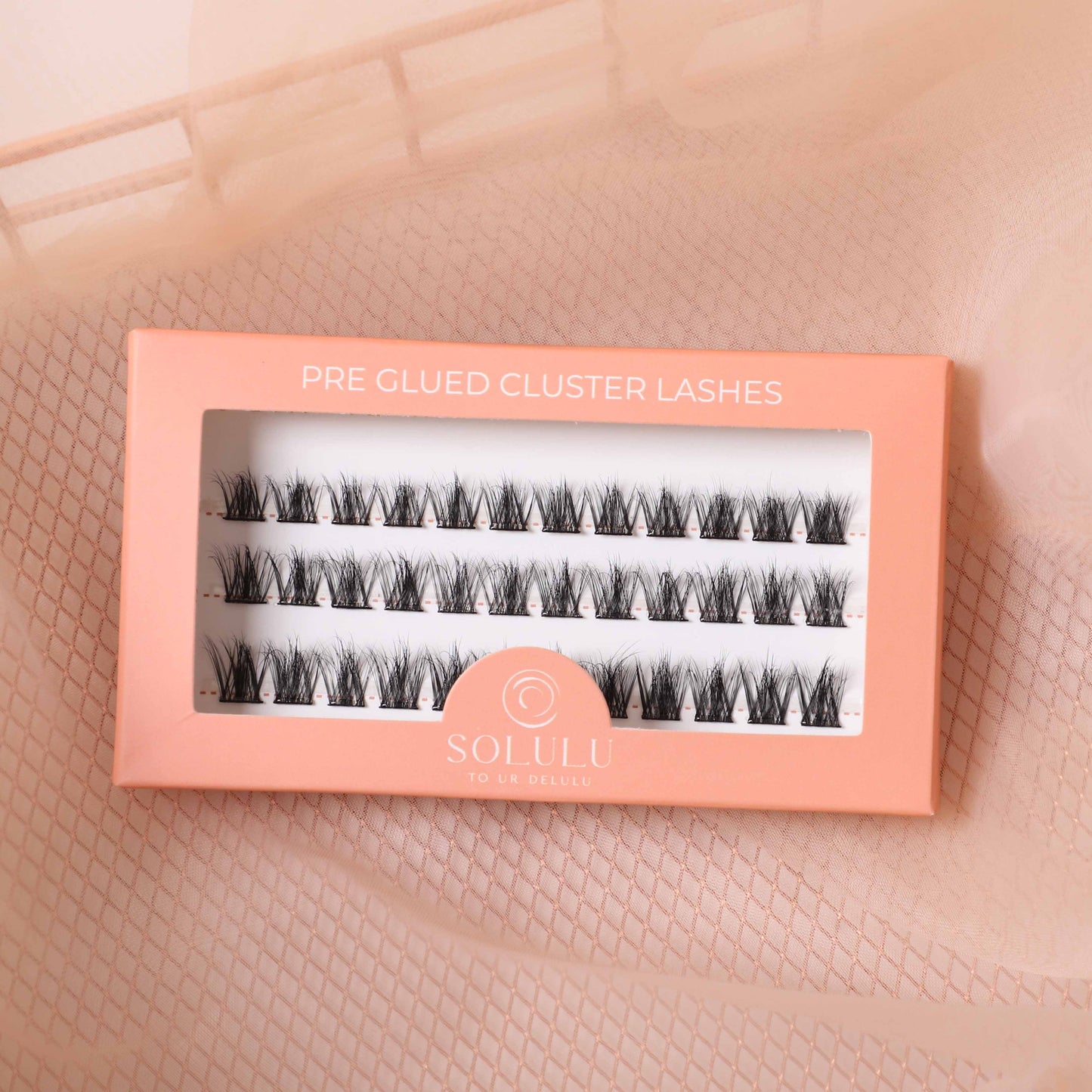 Solulu Pre-Glue Lashes Clusters - Watch Me Glow