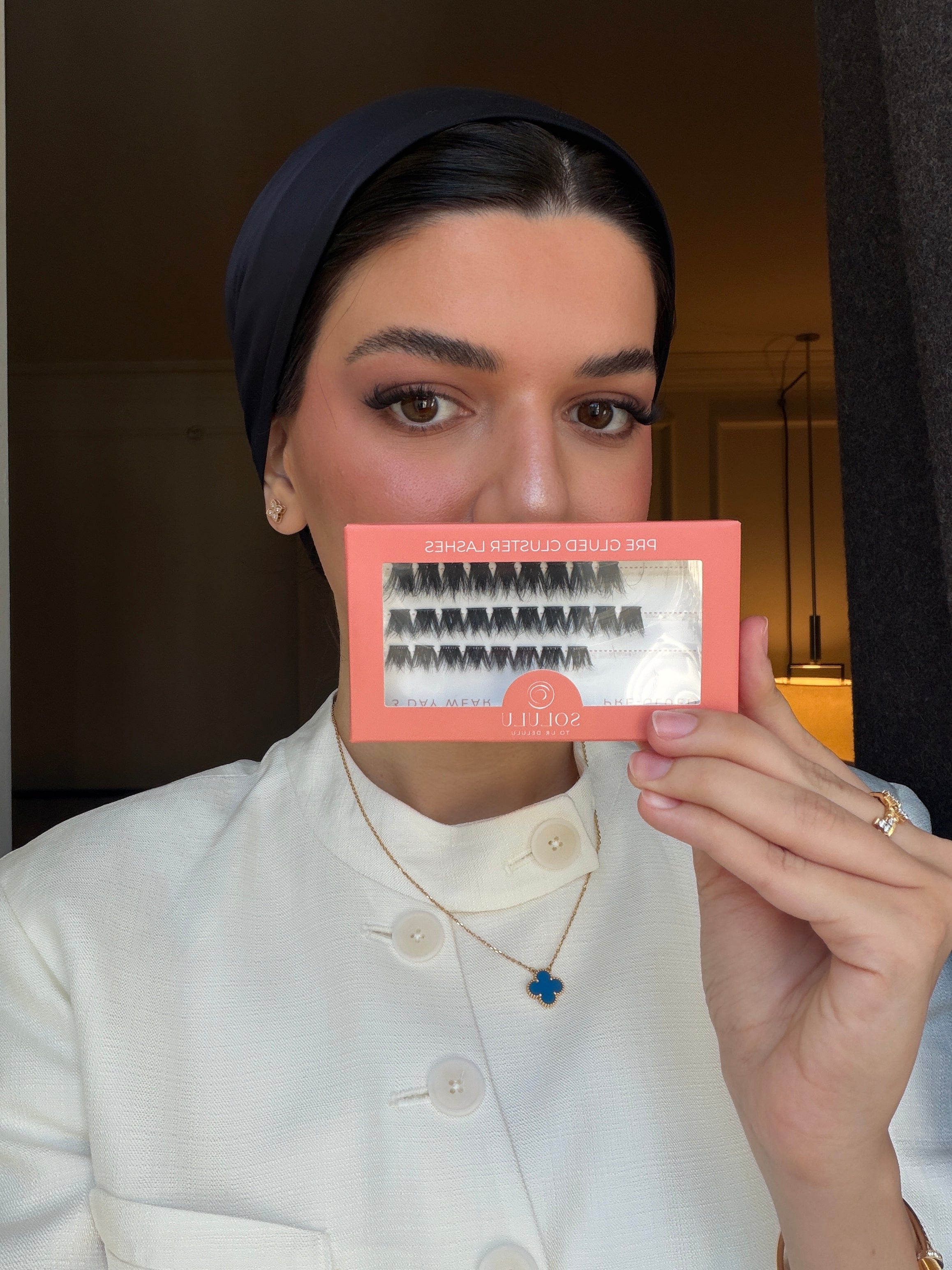Solulu Pre-Glue Lashes Clusters - Unforgettable