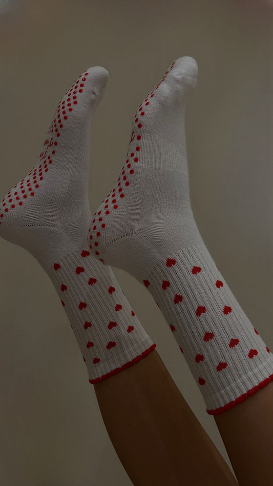 Love Struck Pilates Socks