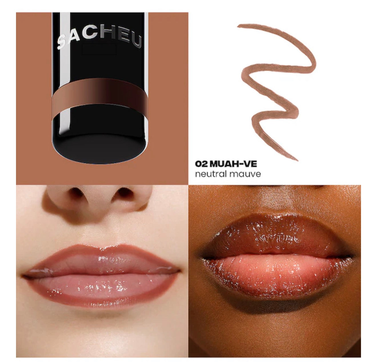 Sacheu Peel Off Lip Liner (mauve)