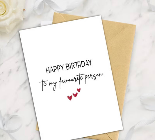Birthday Card