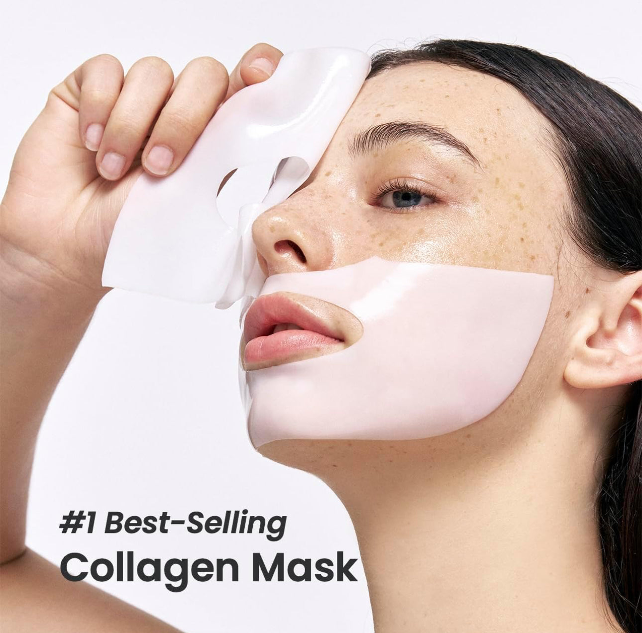 BIODANCE Bio-Collagen Real Deep Mask, Hydrating Overnight Hydrogel Mask, Pore Minimizing, Elasticity Improvement (one piece)