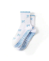 Bow Pilates Socks