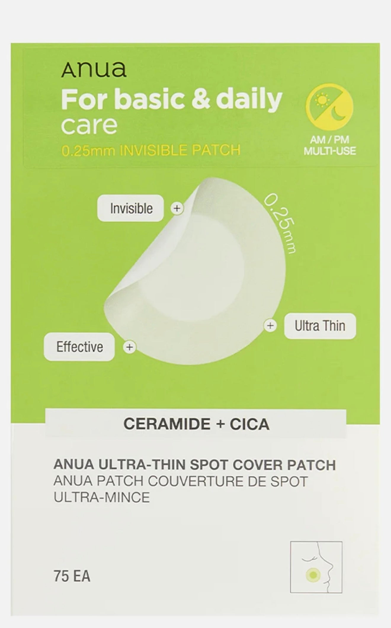 ANUA ultra thin spot cover patch