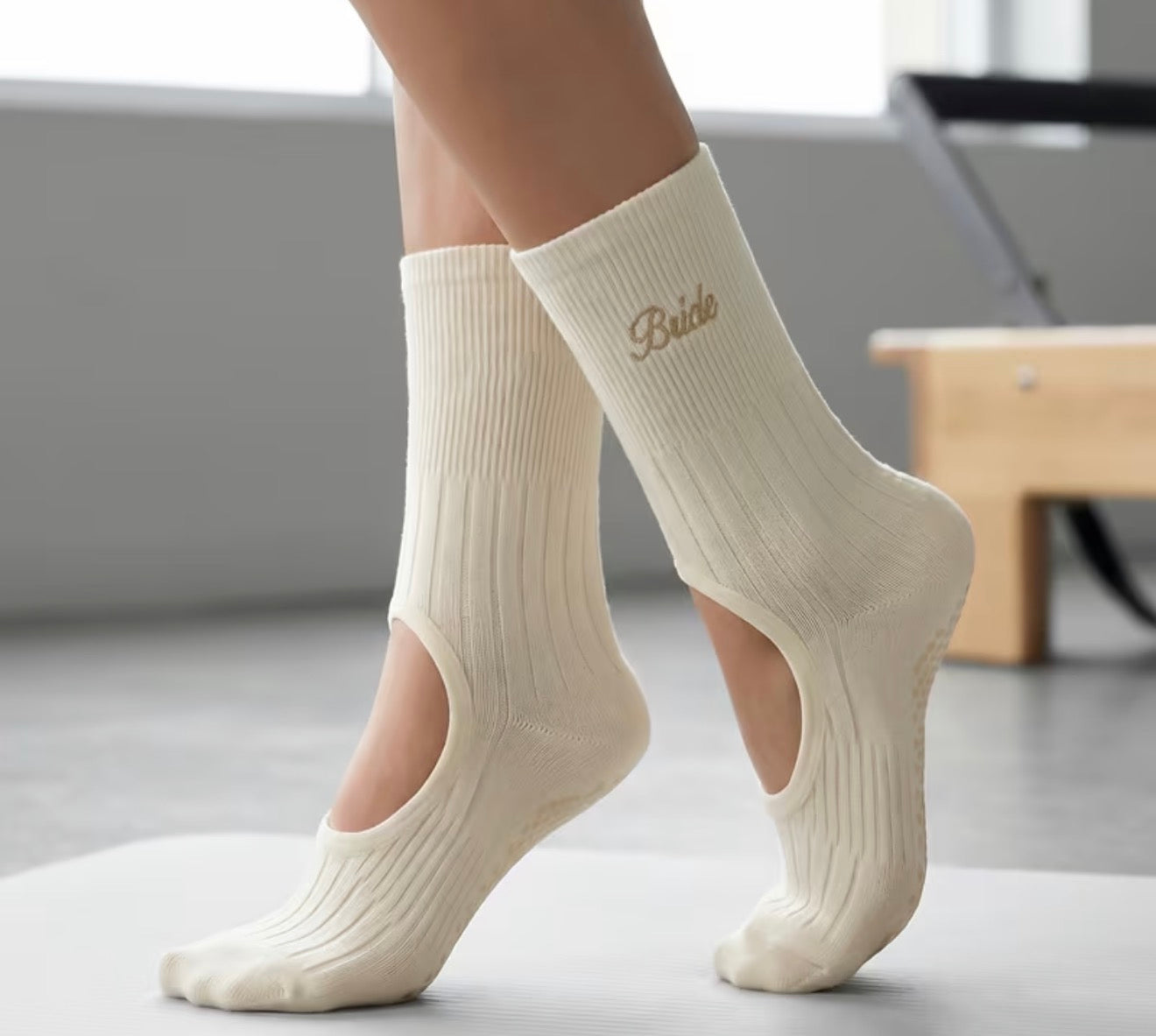 Bride Pilates Socks