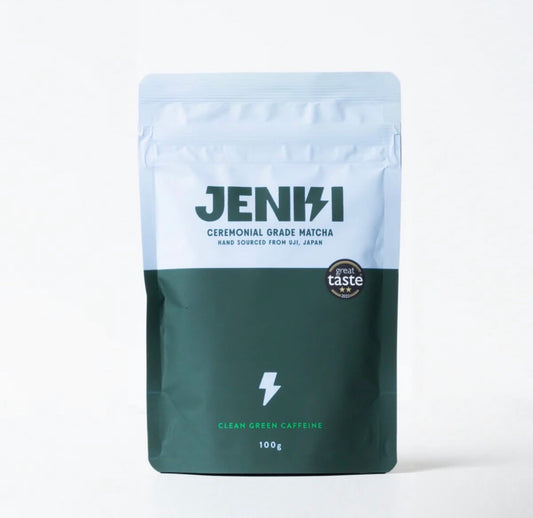 JENKI Uji Matcha | 100g Pouch (50 - 65 servings)