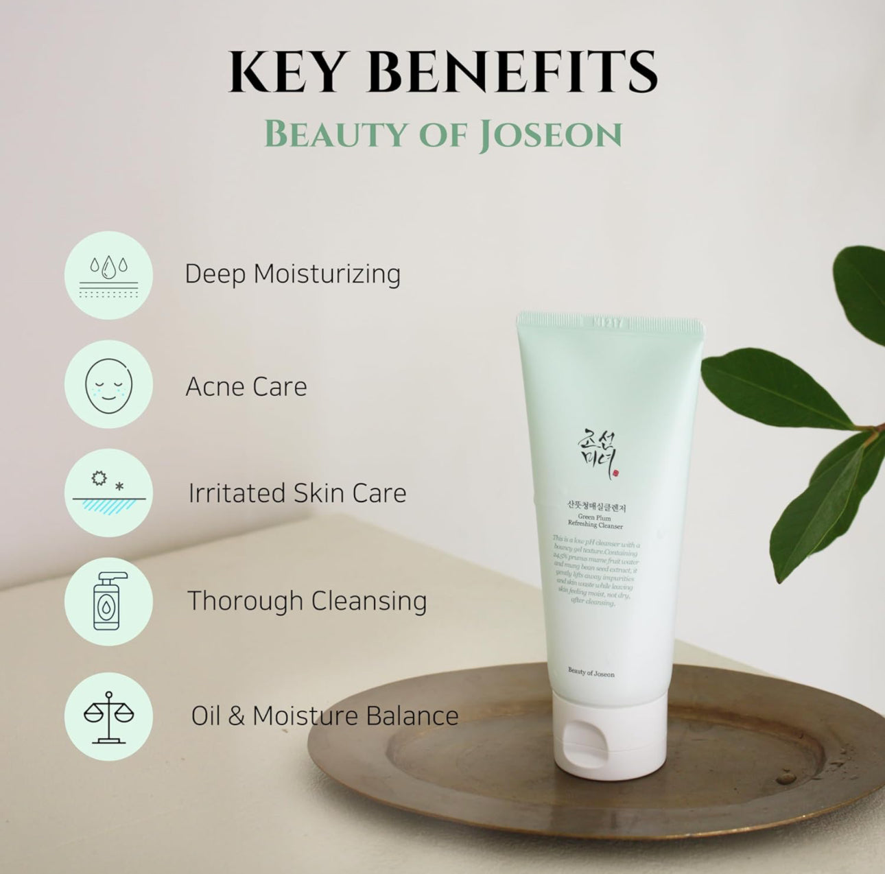 Beauty of Joseon Green Plum Refreshing Cleanser