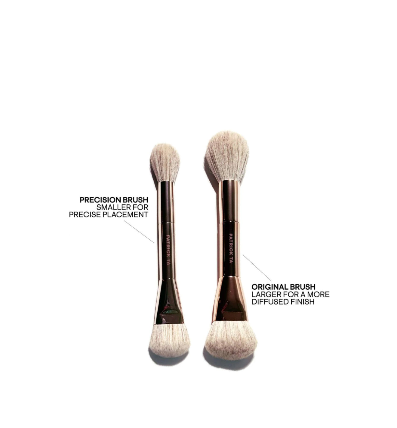 Patrick TA Dual Ended Precision Blush Brush