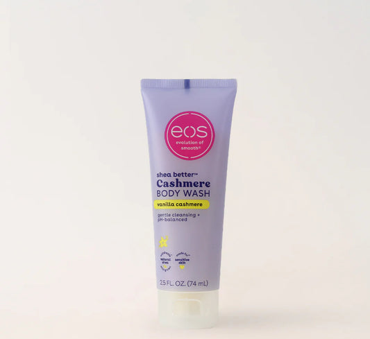 Eos travel size body wash vanilla cashmere
