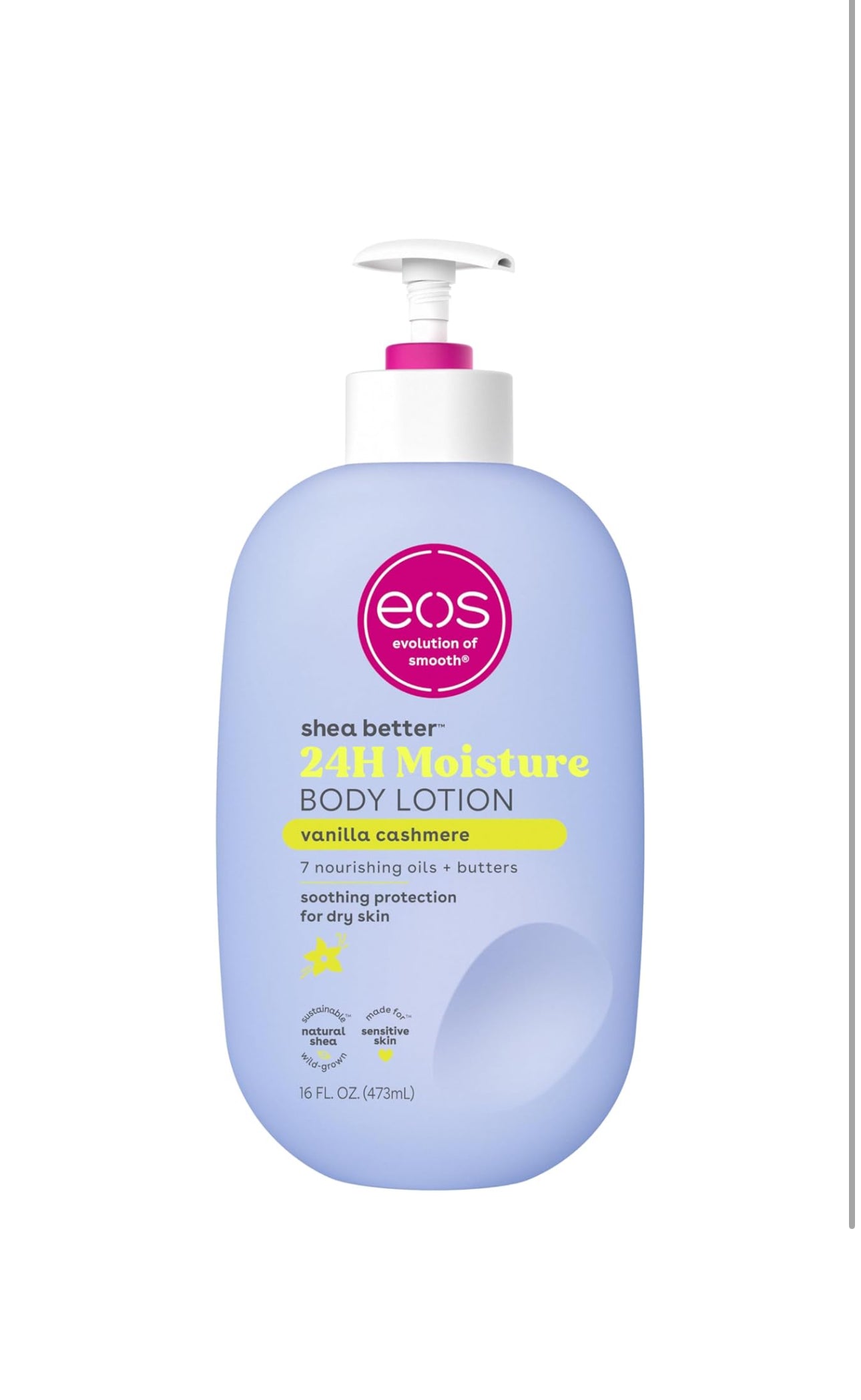 Eos Shea Better Body Lotion- Vanilla Cashmere