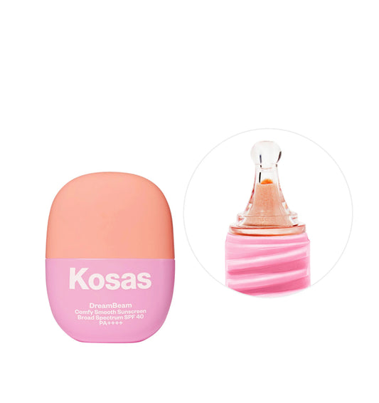 Kosas Mini DreamBeam Silicone-Free Mineral Sunscreen SPF 40 with Ceramides and Peptides 15ml