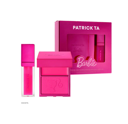 Patrick Ta x Barbie™ Blush Duo and Lip Plumper Set