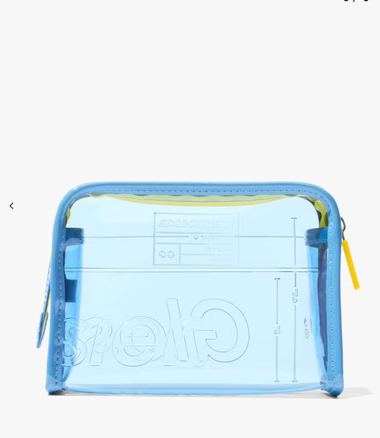 Glossier Mini Clear Beauty Bag (limited edition)