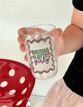Matcha Latte Girly glass