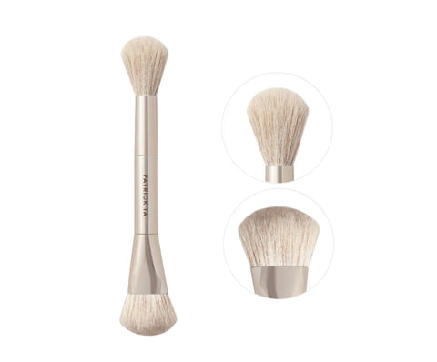 Patrick TA Dual Ended Precision Blush Brush