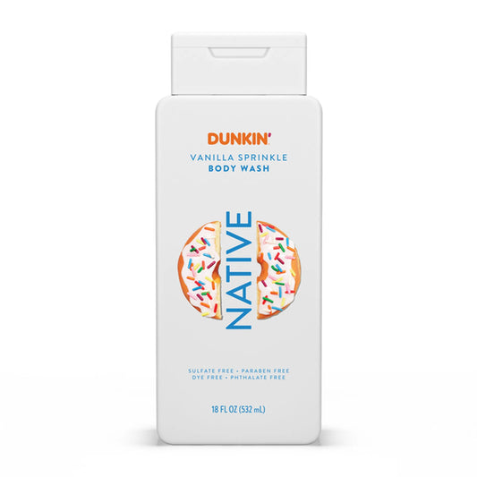 Native Limited Edition Vanilla Sprinkle Body Wash (18oz)