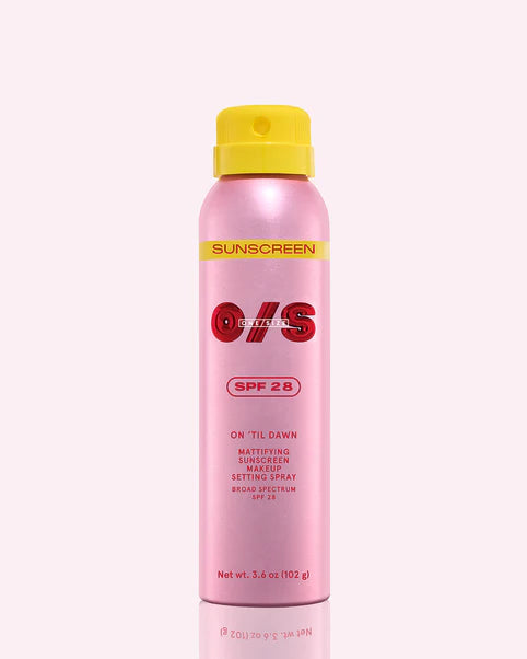 One size setting spray with spf