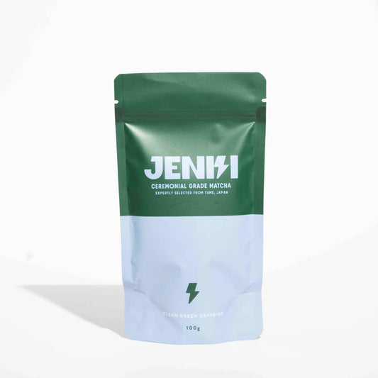 JENKI Yame Matcha | 100g Pouch  100g Pouch (50 - 65 servings)(Limited)