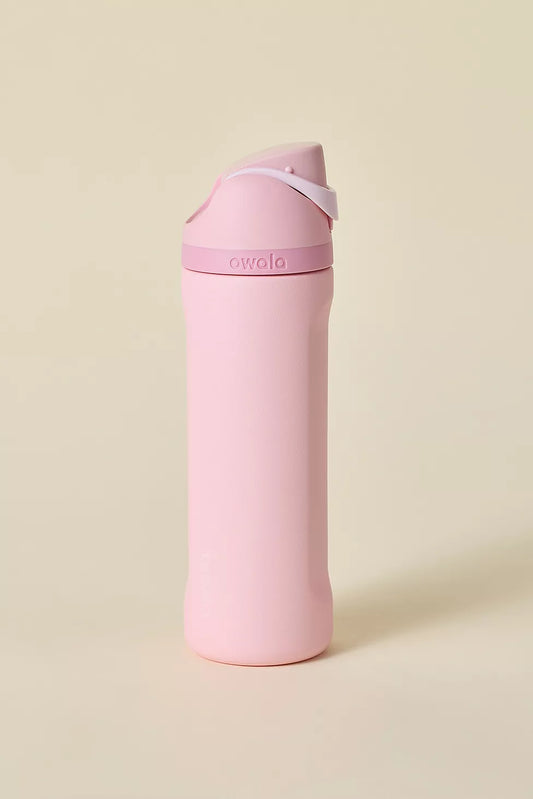 Owala FreeSip 0.7L / 24oz Water Bottle (Rose Quartz)