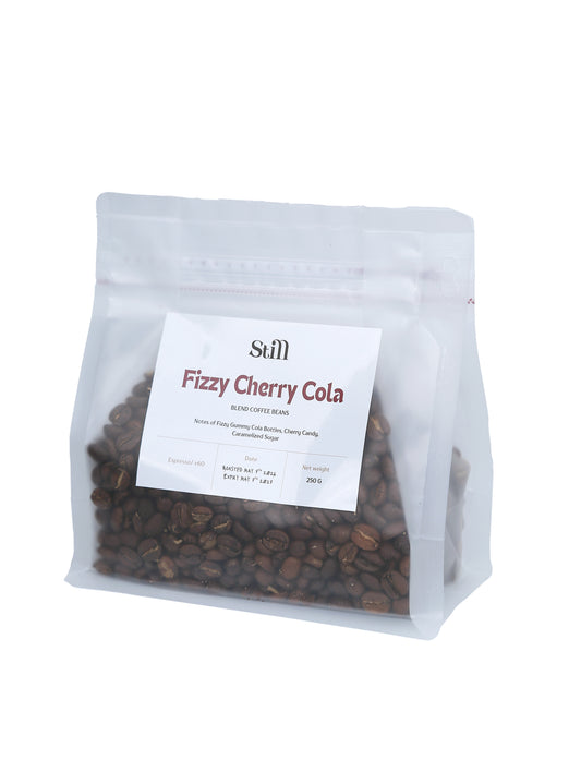 Still Fizzy Cherry Cola Coffee Beans 250G
