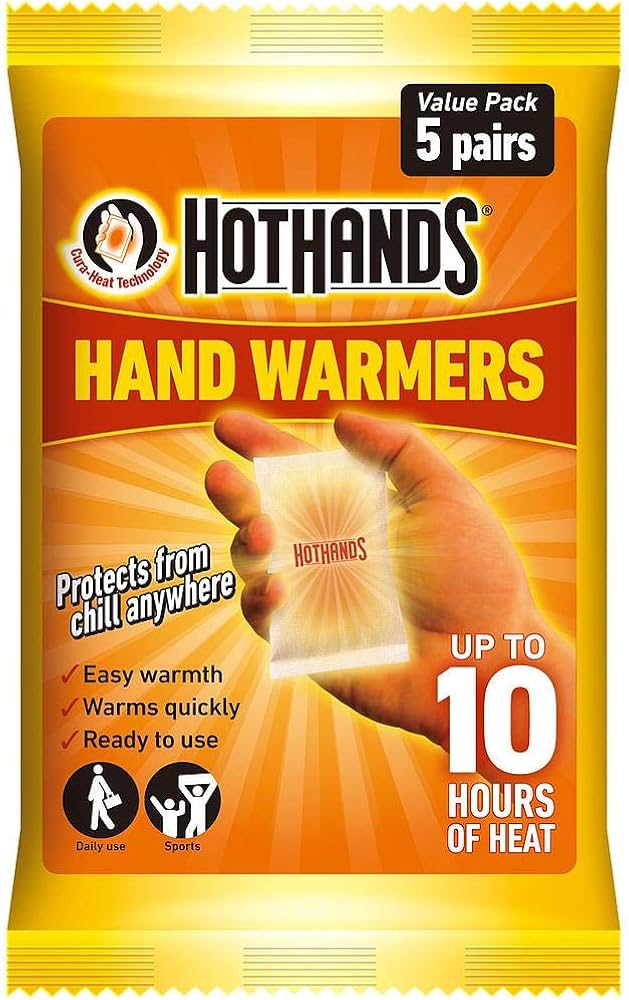 Hot hands hand warmers (5 pieces)