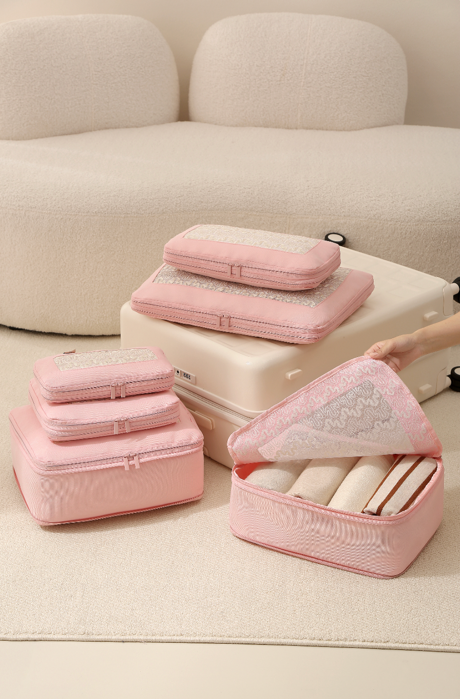 Keep it Together Packing Cubes - Dusty Pink