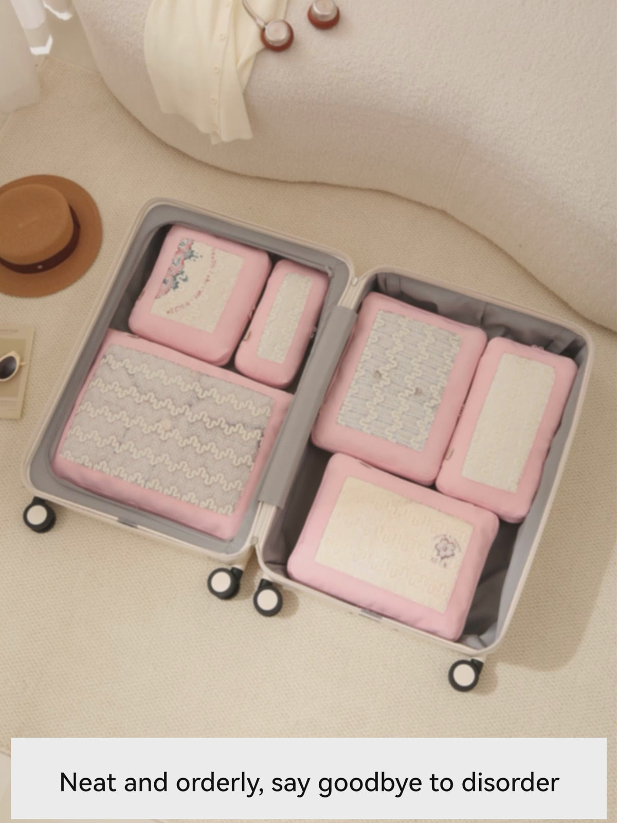 Keep it Together Packing Cubes - Very Black