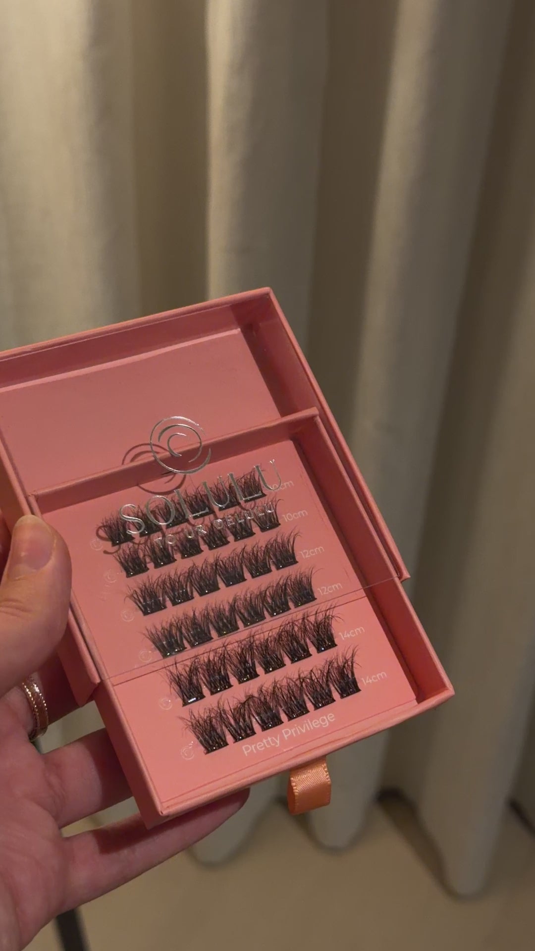 Solulu Pre-Glue Lashes Clusters - Pretty Privilege