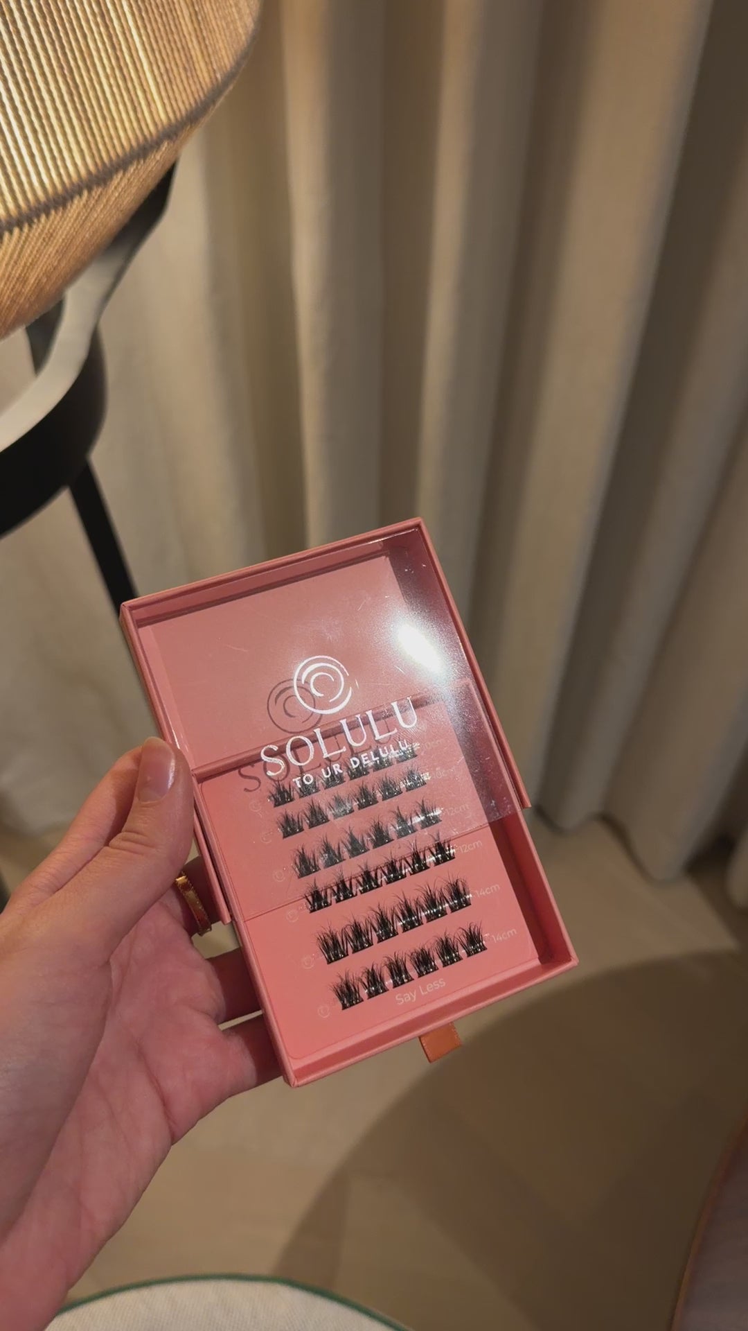 Solulu Pre-Glue Lashes Clusters - Say Less