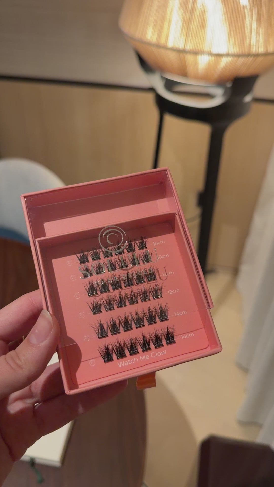 Solulu Pre-Glue Lashes Clusters - Watch Me Glow